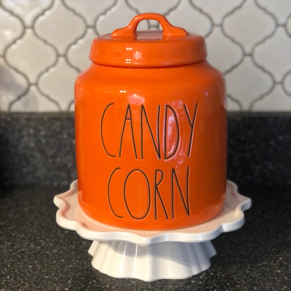Rae Dunn CANDY CORN Canister